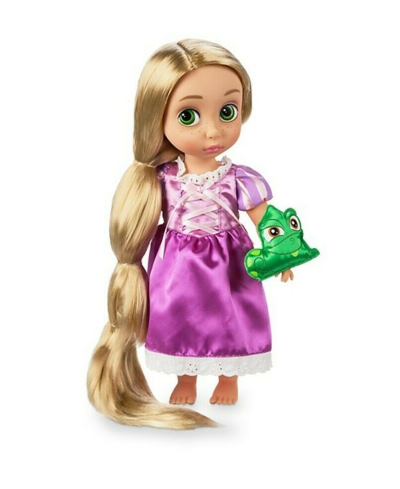 Disney Animators Collection Rapunzel with Pascal Doll Tangled 16 Inch  Figure 